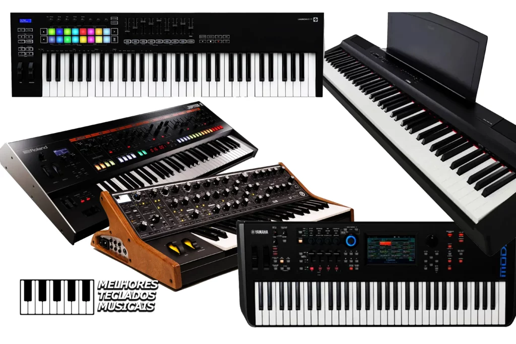 Tipos de Teclados Musicais Capa (melhores teclados musicais)